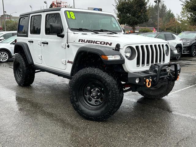 used 2018 Jeep Wrangler Unlimited car, priced at $33,059