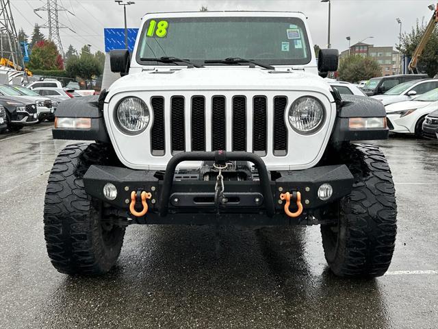 used 2018 Jeep Wrangler Unlimited car, priced at $33,059