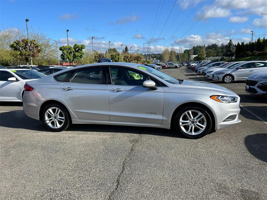 used 2018 Ford Fusion Hybrid car, priced at $14,080