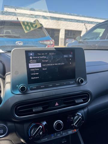 used 2022 Hyundai Kona car, priced at $22,136