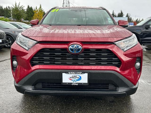 used 2021 Toyota RAV4 Hybrid car, priced at $34,901