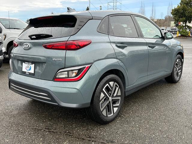 used 2022 Hyundai Kona EV car, priced at $19,947