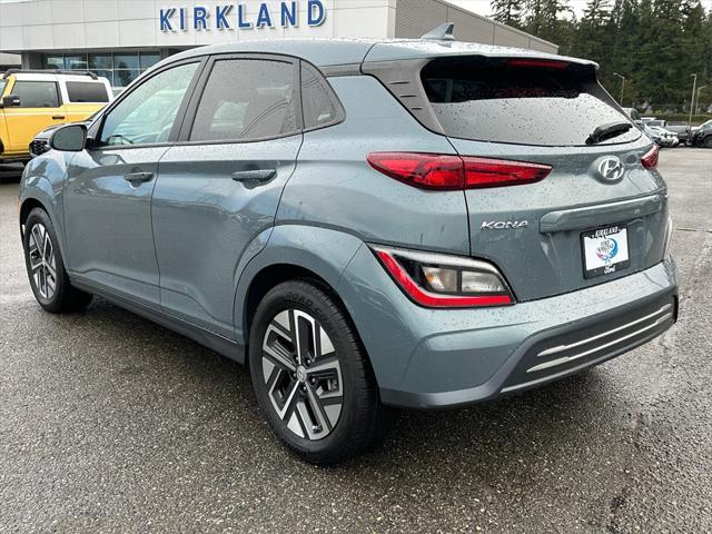 used 2022 Hyundai Kona EV car, priced at $19,947