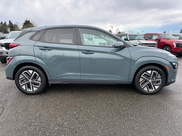 used 2022 Hyundai Kona EV car, priced at $19,947