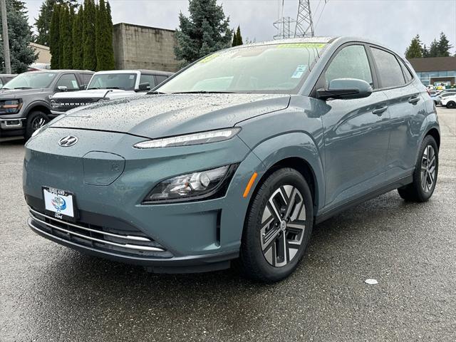 used 2022 Hyundai Kona EV car, priced at $19,947