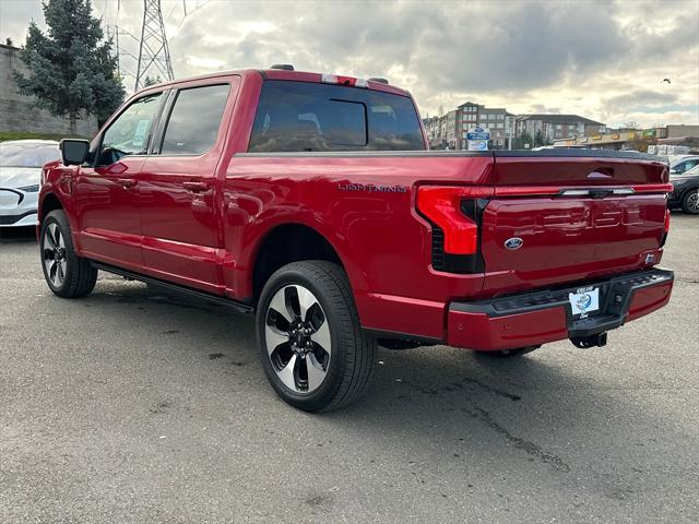 new 2023 Ford F-150 Lightning car, priced at $90,495