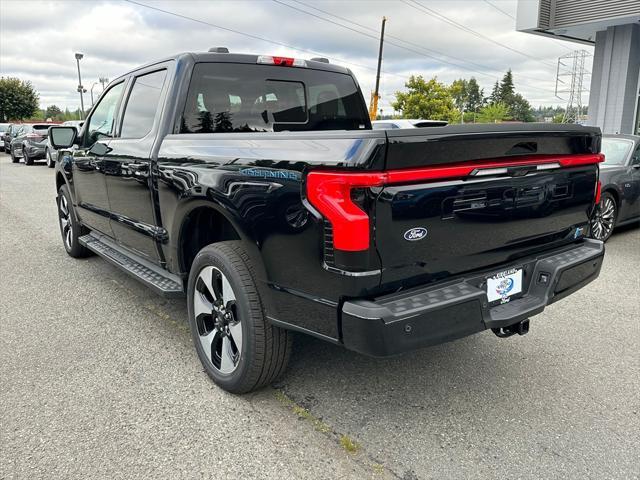 new 2024 Ford F-150 Lightning car, priced at $74,000