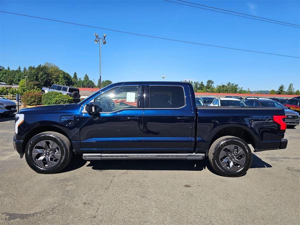 new 2025 Ford F-150 Lightning car, priced at $76,432