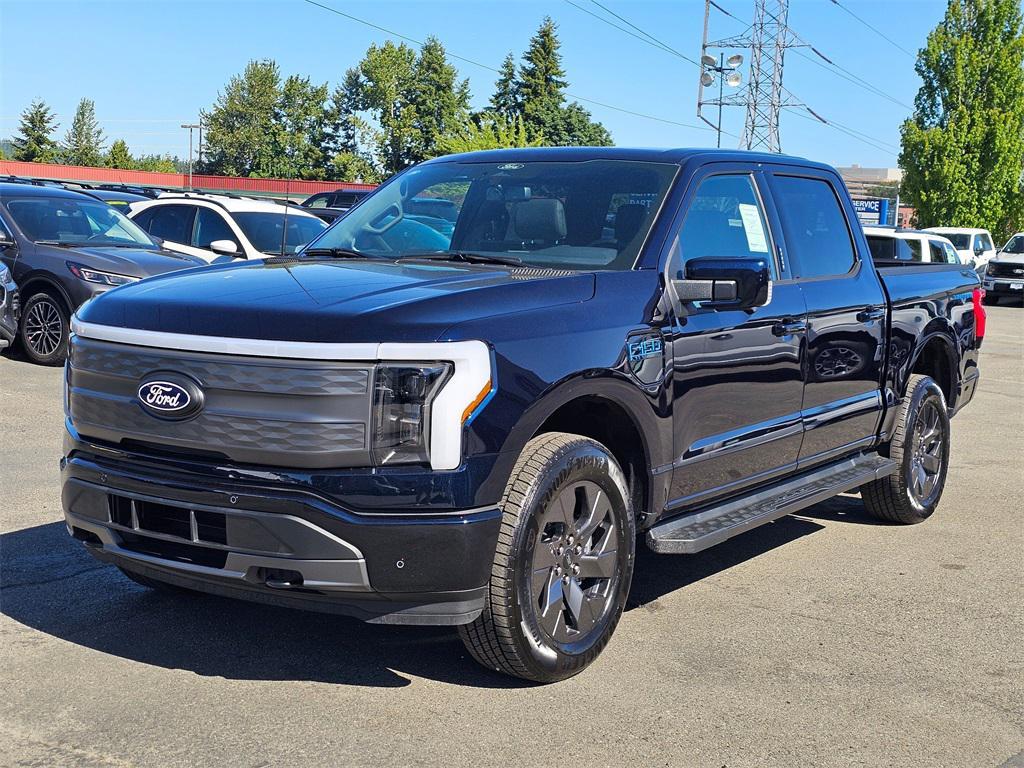 new 2025 Ford F-150 Lightning car, priced at $76,432