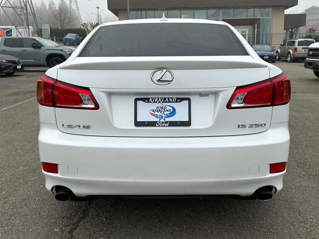 used 2010 Lexus IS 250 car, priced at $10,876