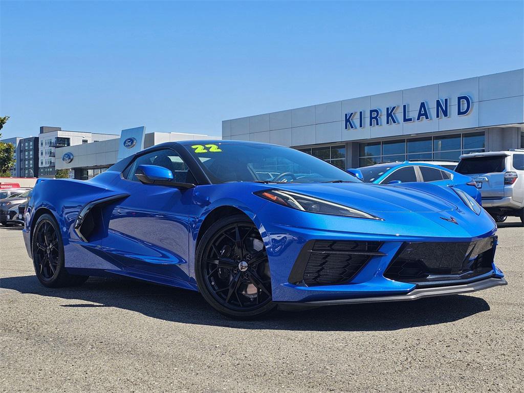 used 2022 Chevrolet Corvette car, priced at $77,521
