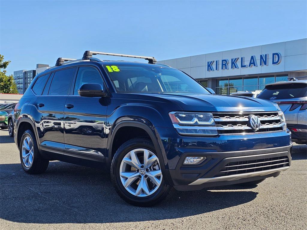 used 2018 Volkswagen Atlas car, priced at $16,999