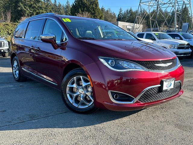 used 2018 Chrysler Pacifica car, priced at $20,902