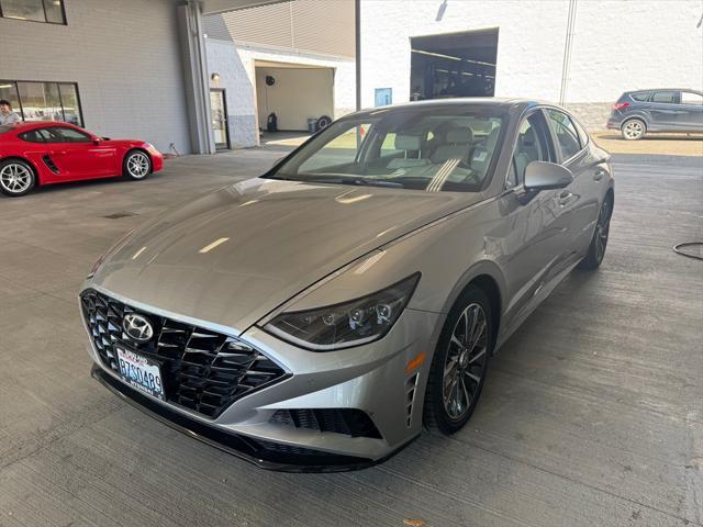 used 2021 Hyundai Sonata car, priced at $21,657