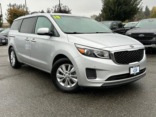 used 2018 Kia Sedona car, priced at $16,841