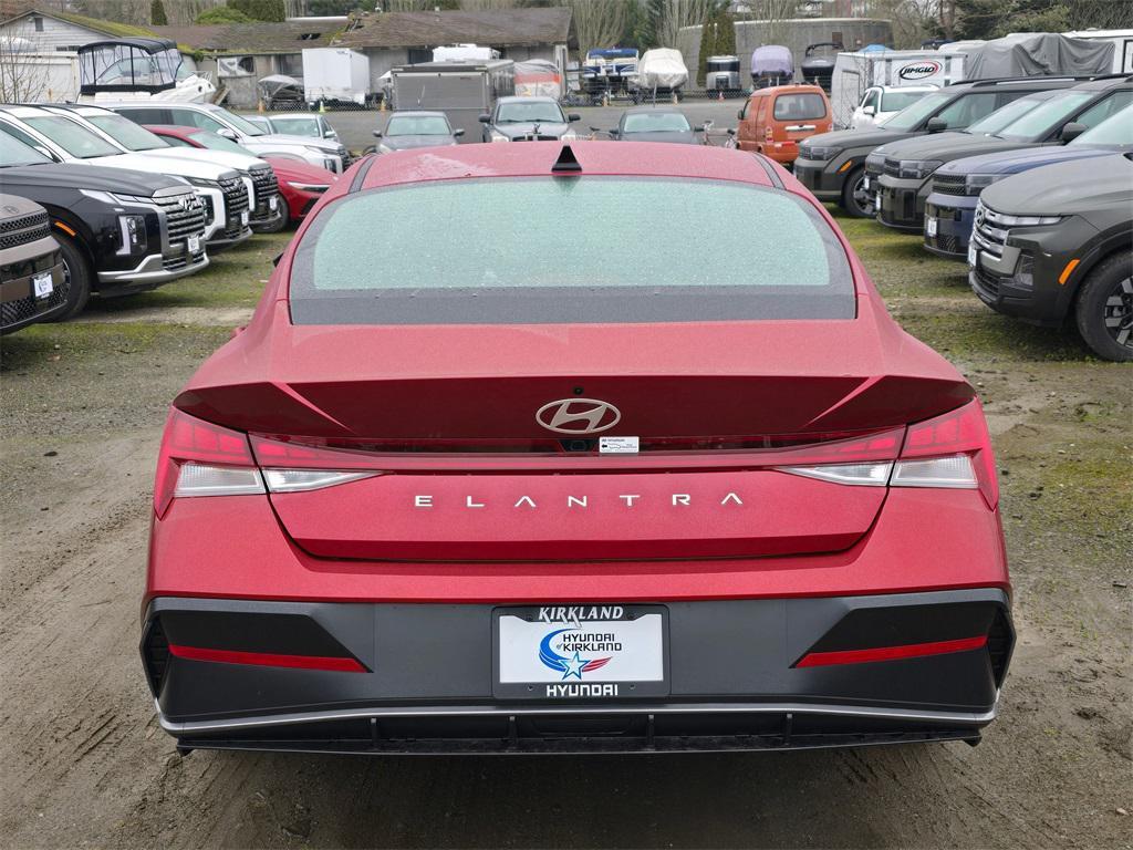 new 2025 Hyundai Elantra car, priced at $26,297