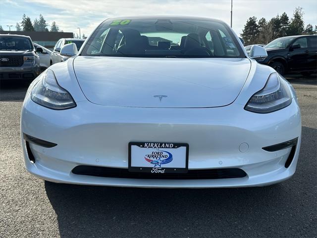 used 2020 Tesla Model 3 car, priced at $27,355