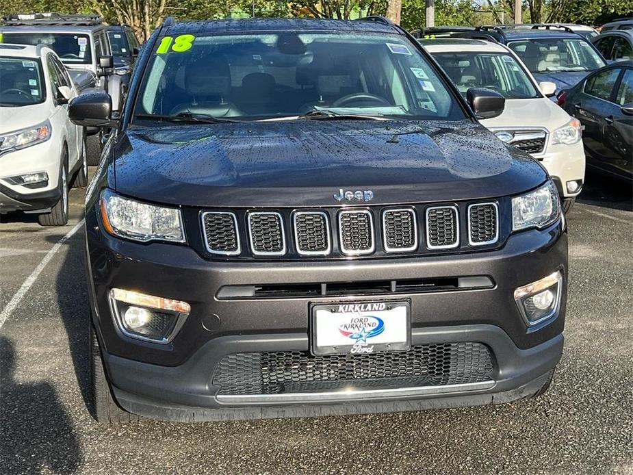 used 2018 Jeep Compass car, priced at $17,819