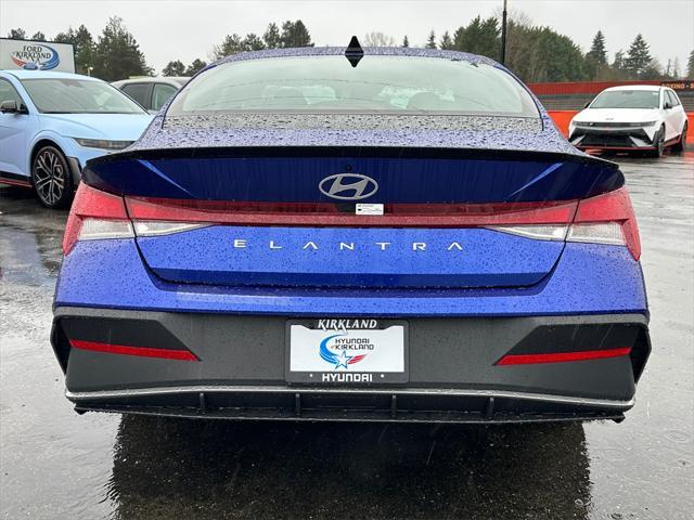 new 2025 Hyundai Elantra car, priced at $23,097