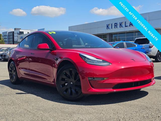 used 2019 Tesla Model 3 car, priced at $20,999