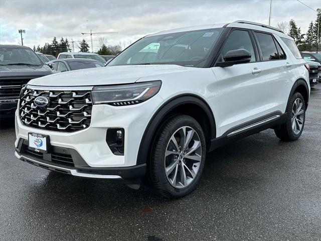 new 2025 Ford Explorer car, priced at $56,858