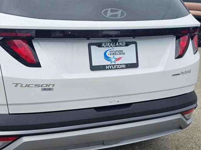 new 2025 Hyundai TUCSON Hybrid car, priced at $34,750