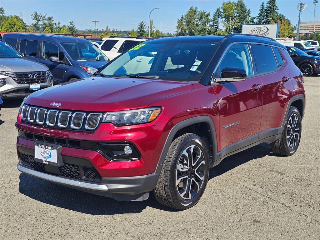 used 2022 Jeep Compass car, priced at $21,998