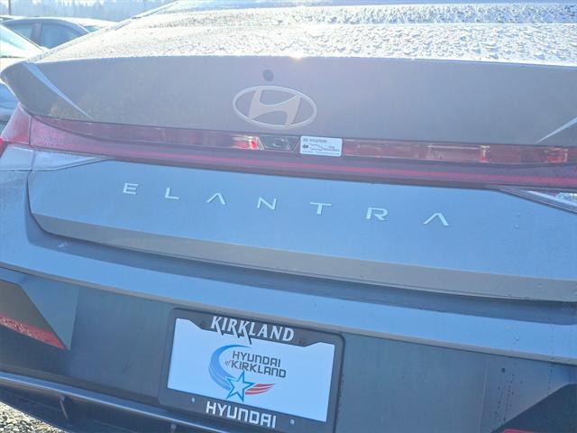 new 2025 Hyundai Elantra car, priced at $24,897