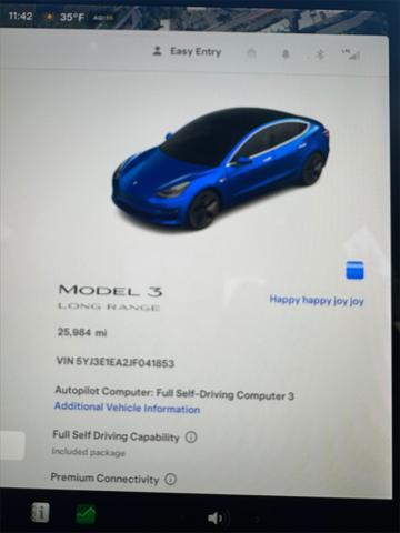 used 2018 Tesla Model 3 car, priced at $24,589