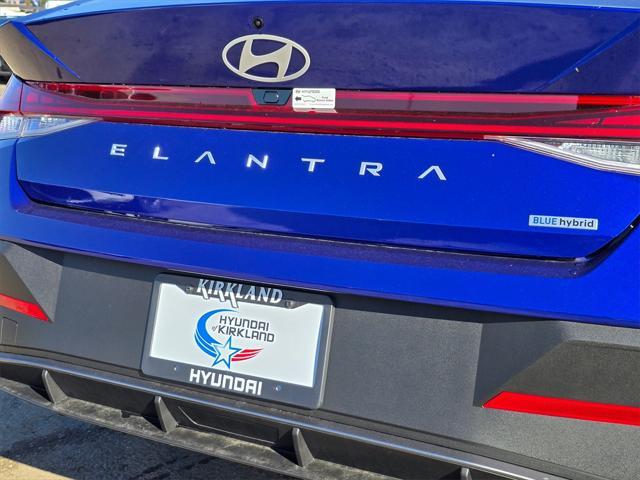 new 2025 Hyundai Elantra HEV car, priced at $26,585