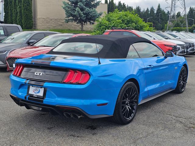 used 2022 Ford Mustang car, priced at $46,990