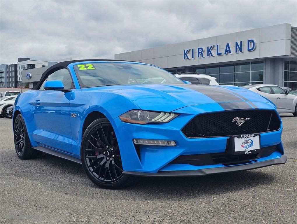 used 2022 Ford Mustang car, priced at $42,998