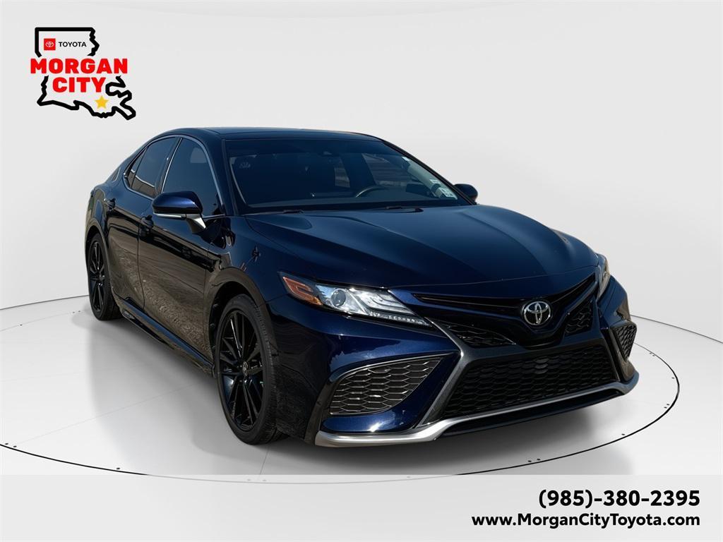 used 2021 Toyota Camry car, priced at $29,852