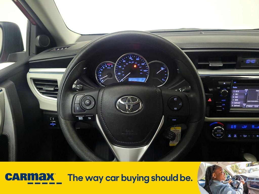 used 2015 Toyota Corolla car, priced at $16,998