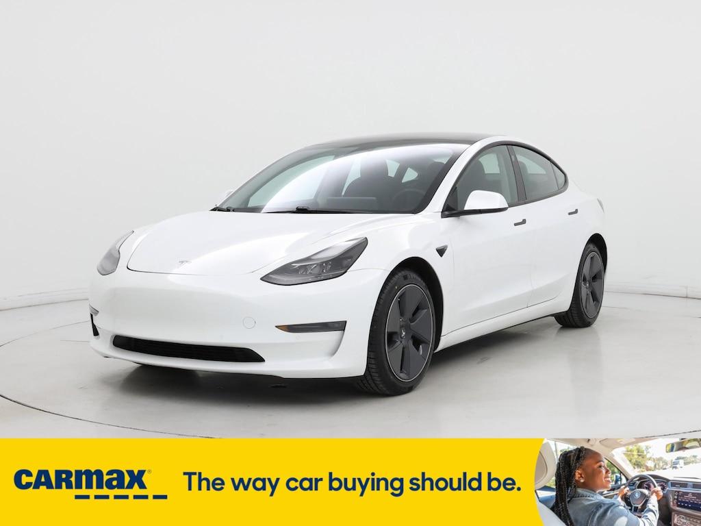 used 2021 Tesla Model 3 car, priced at $24,879