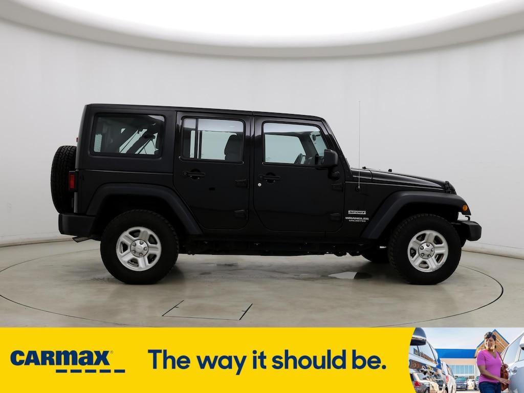 used 2017 Jeep Wrangler car, priced at $18,998