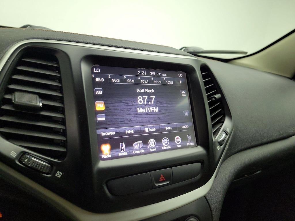used 2017 Jeep Cherokee car, priced at $17,998