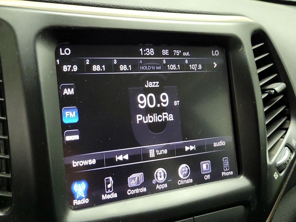used 2017 Jeep Cherokee car, priced at $17,998