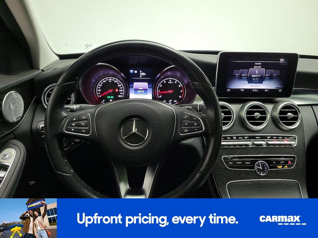 used 2015 Mercedes-Benz C-Class car, priced at $16,998