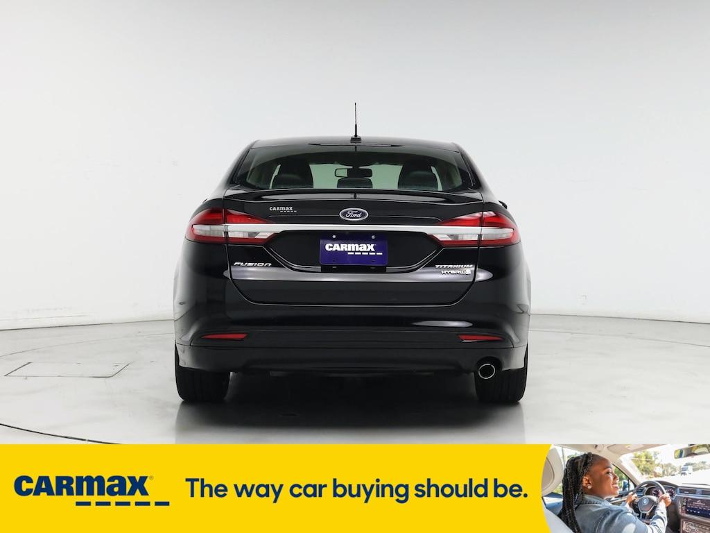 used 2018 Ford Fusion Hybrid car, priced at $16,998