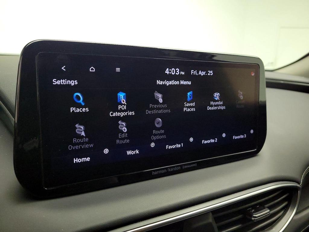 used 2022 Hyundai Santa Fe car, priced at $28,998