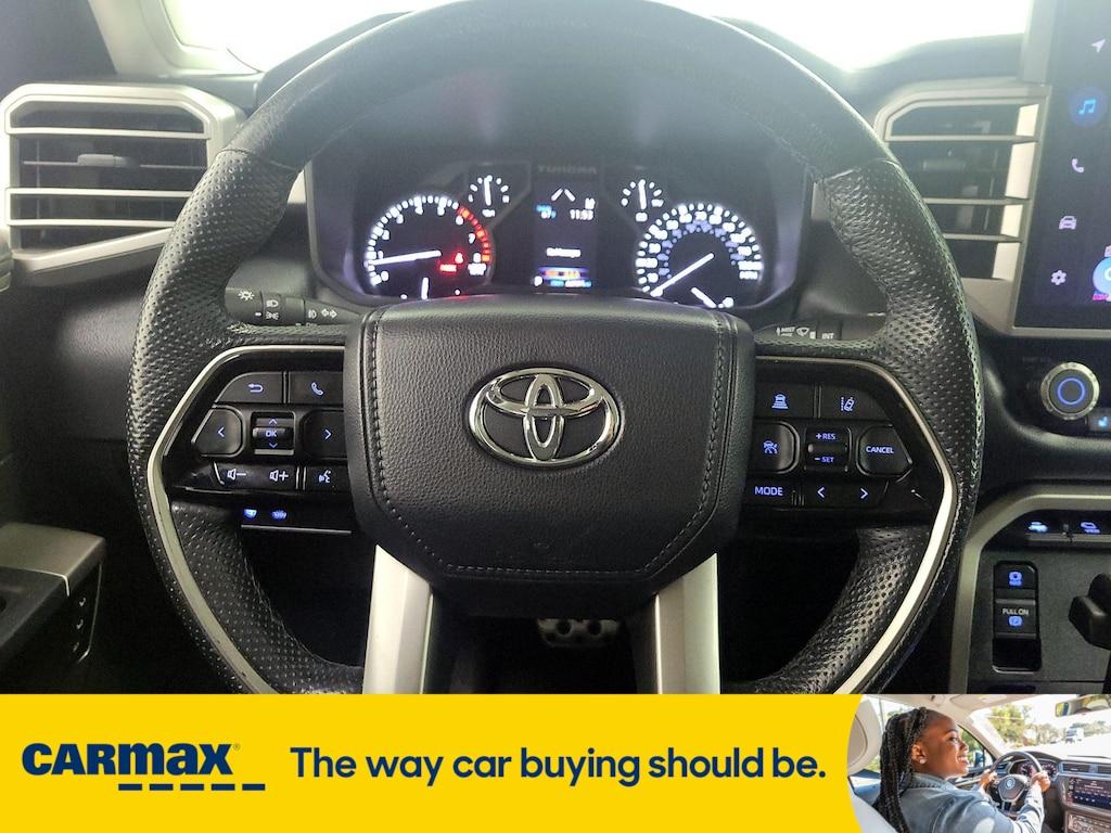 used 2022 Toyota Tundra car, priced at $50,998