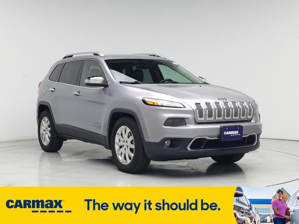 used 2015 Jeep Cherokee car, priced at $16,998