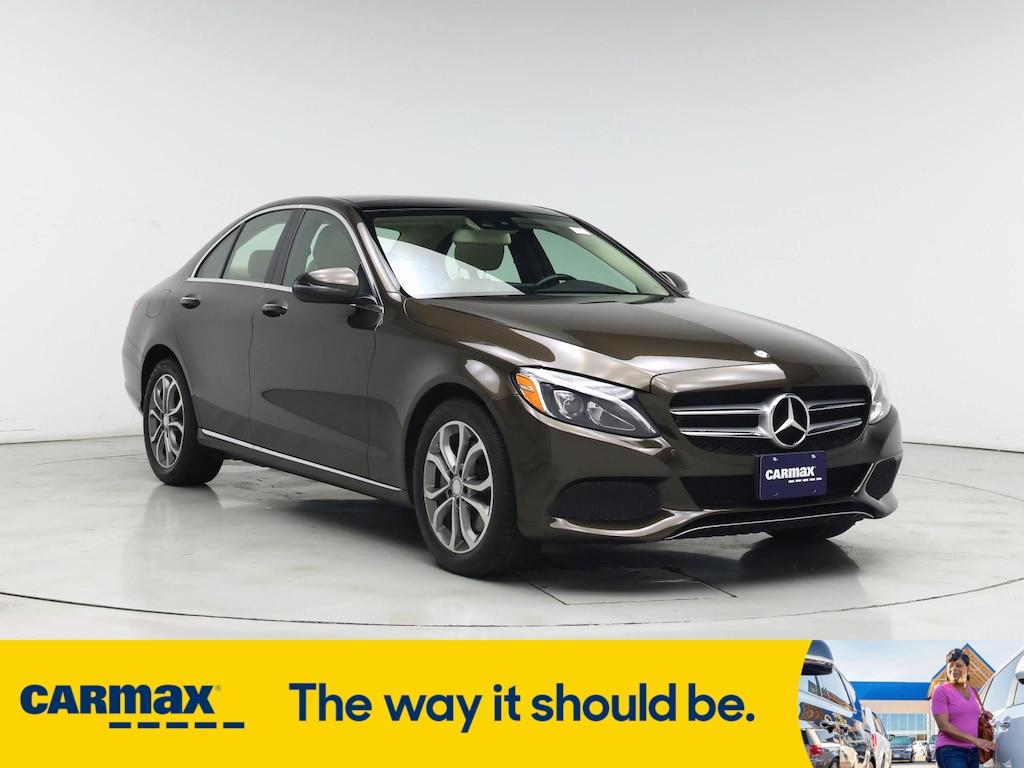 used 2017 Mercedes-Benz C-Class car, priced at $22,998