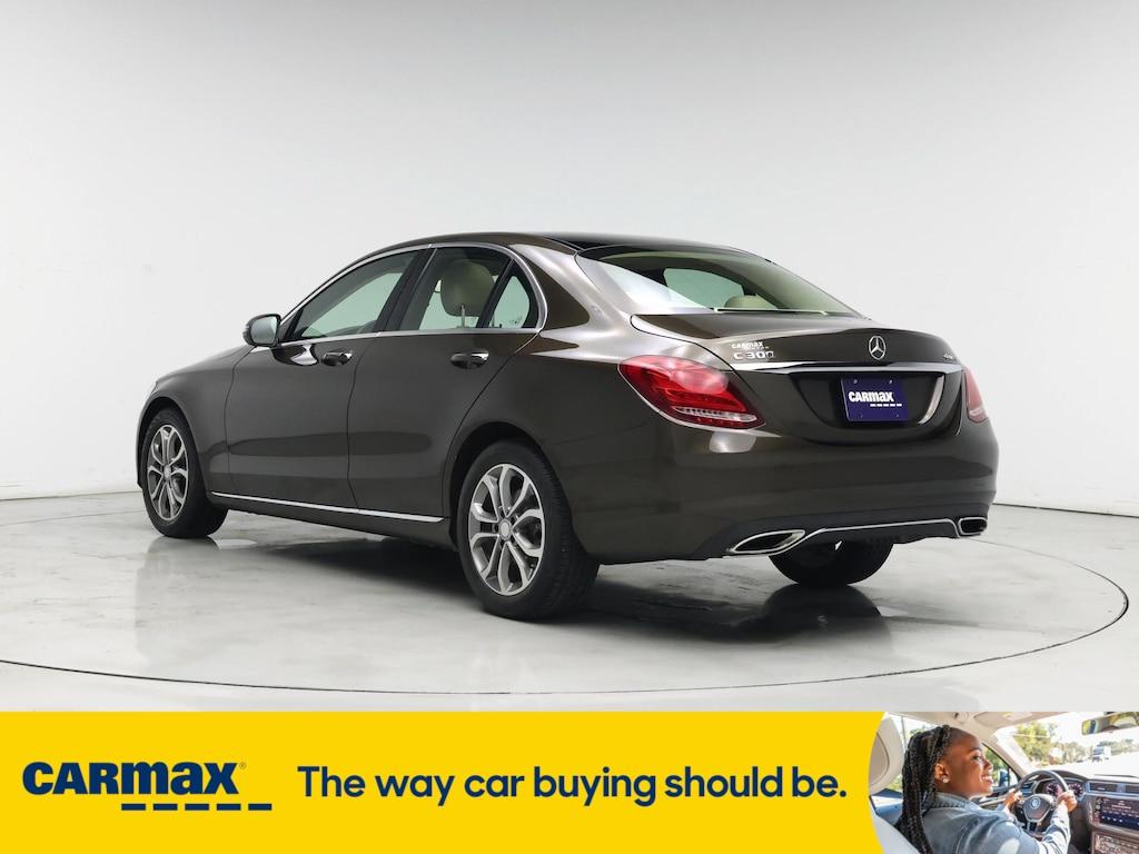used 2017 Mercedes-Benz C-Class car, priced at $22,998