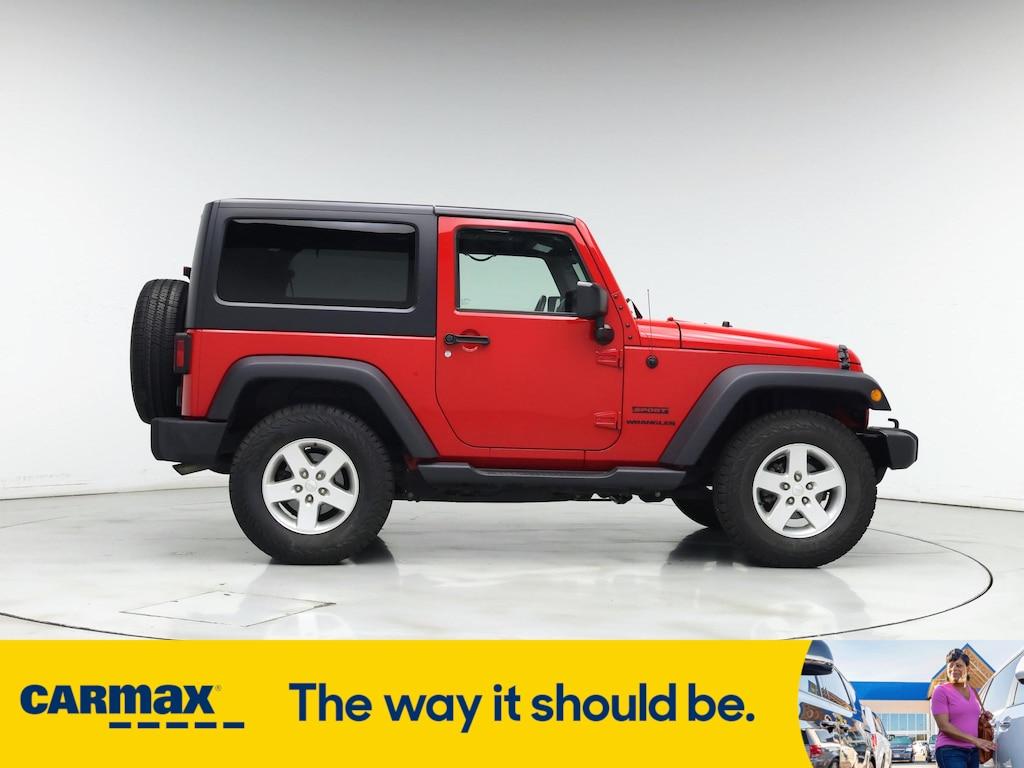 used 2017 Jeep Wrangler car, priced at $23,998