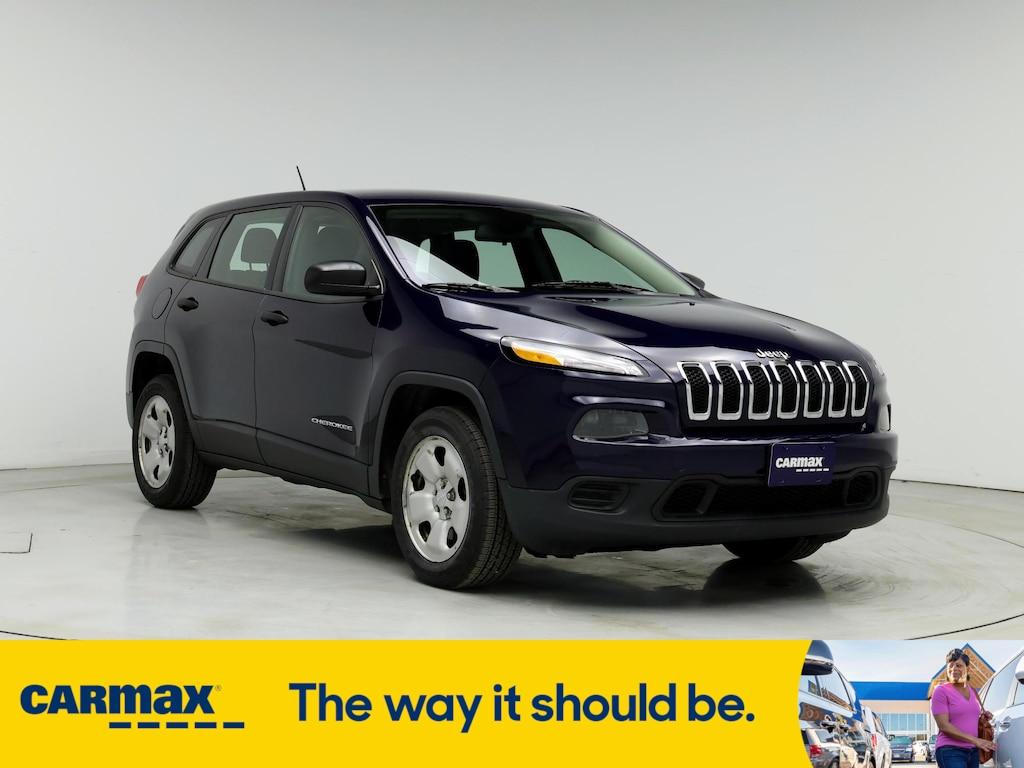 used 2015 Jeep Cherokee car, priced at $14,998