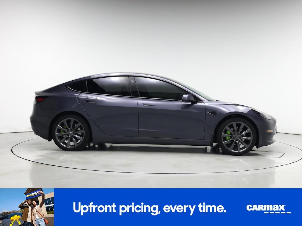 used 2022 Tesla Model 3 car, priced at $27,998
