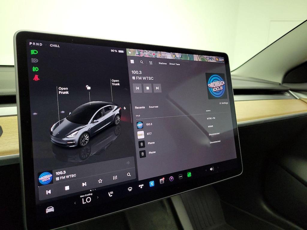 used 2022 Tesla Model 3 car, priced at $27,998