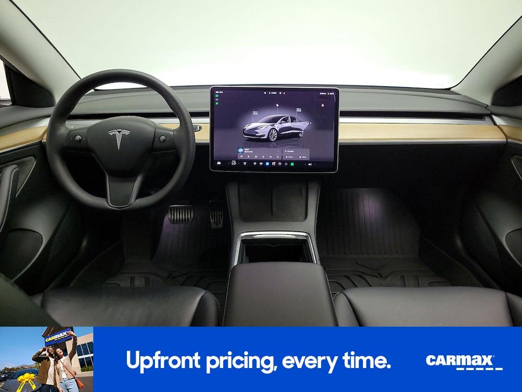 used 2022 Tesla Model 3 car, priced at $27,998